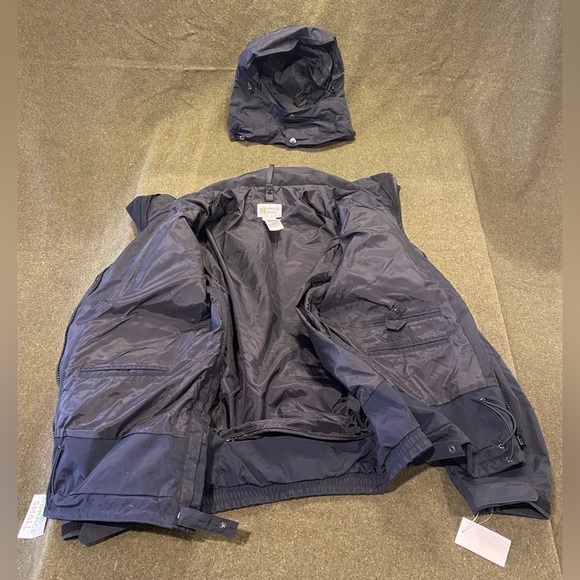 Law Enforcement/Security Navy Blue Winter Coat-Inner/Outer Shell, Men’s XL Reg. - Picture 4 of 15